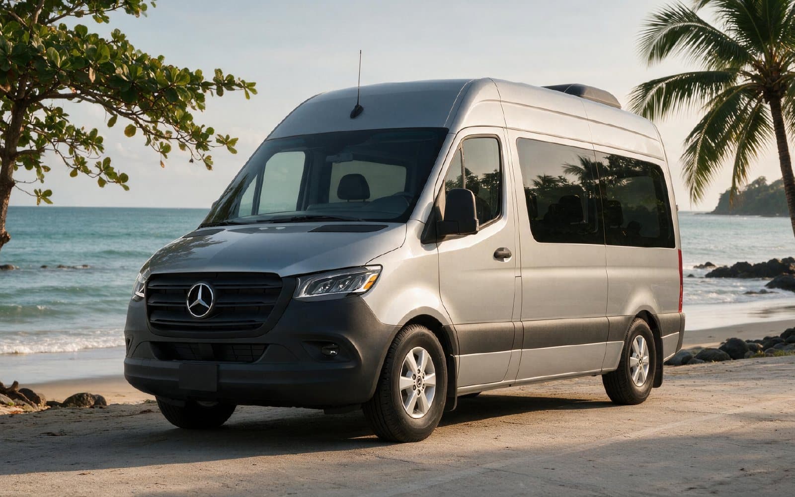 Mercedes Sprinter, part of the Puma Expeditions fleet