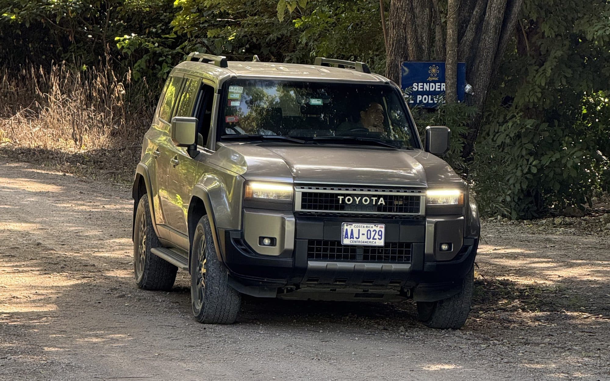Toyota Prado, part of the Puma Expeditions fleet