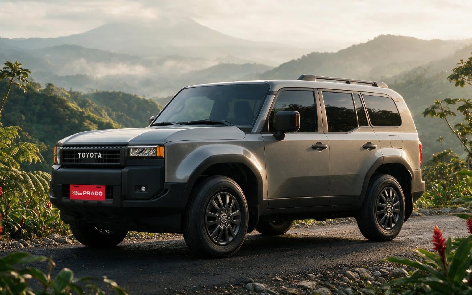 Toyota Prado, part of the Puma Expeditions fleet